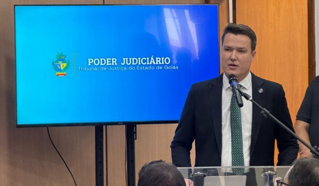 Presidente Sebastião Justo celebra a inauguração da revitalização do Fórum Garavelo, da Comarca de Aparecida de Goiânia
